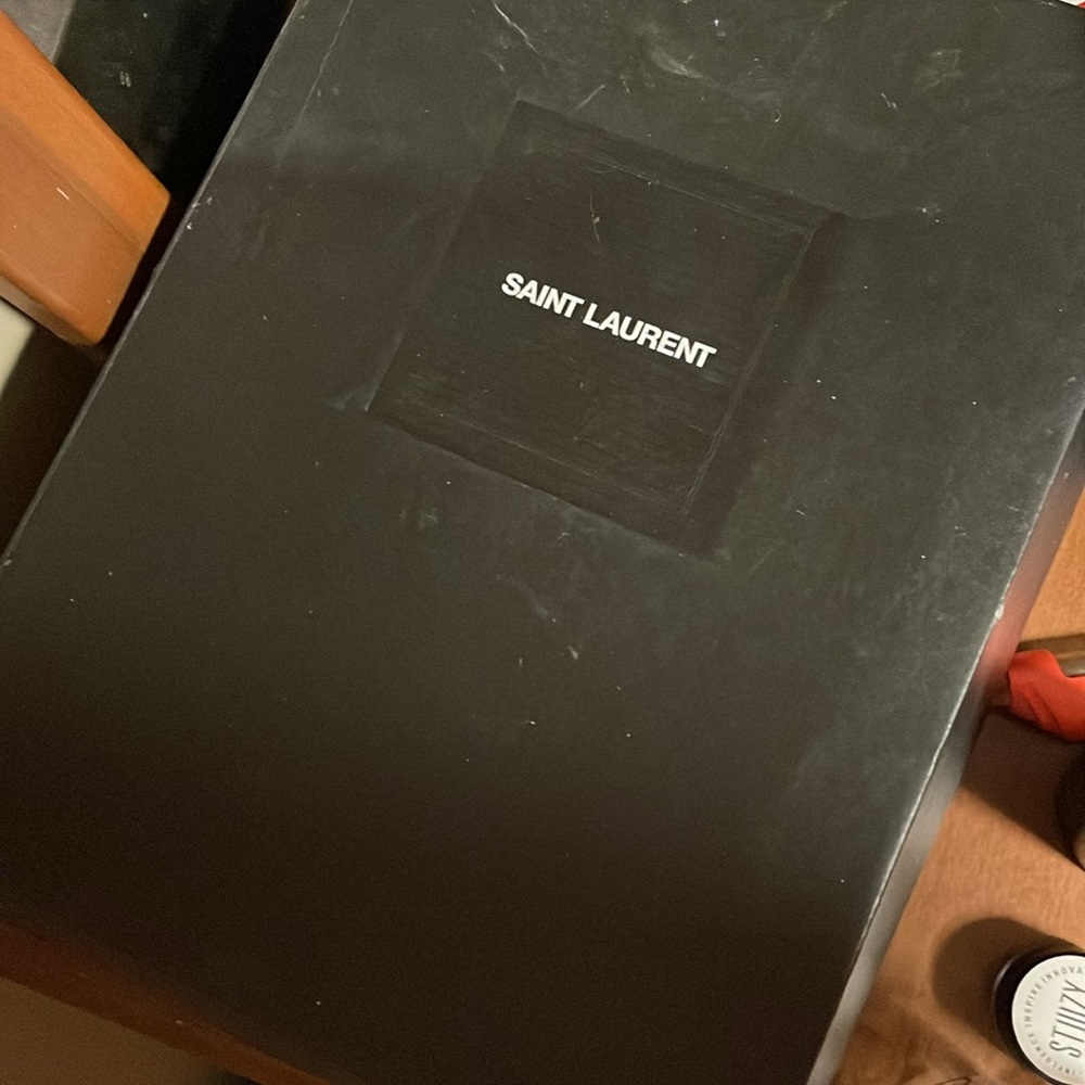 saint laurent red shoes mens 10.5 - Picture 4 of 8
